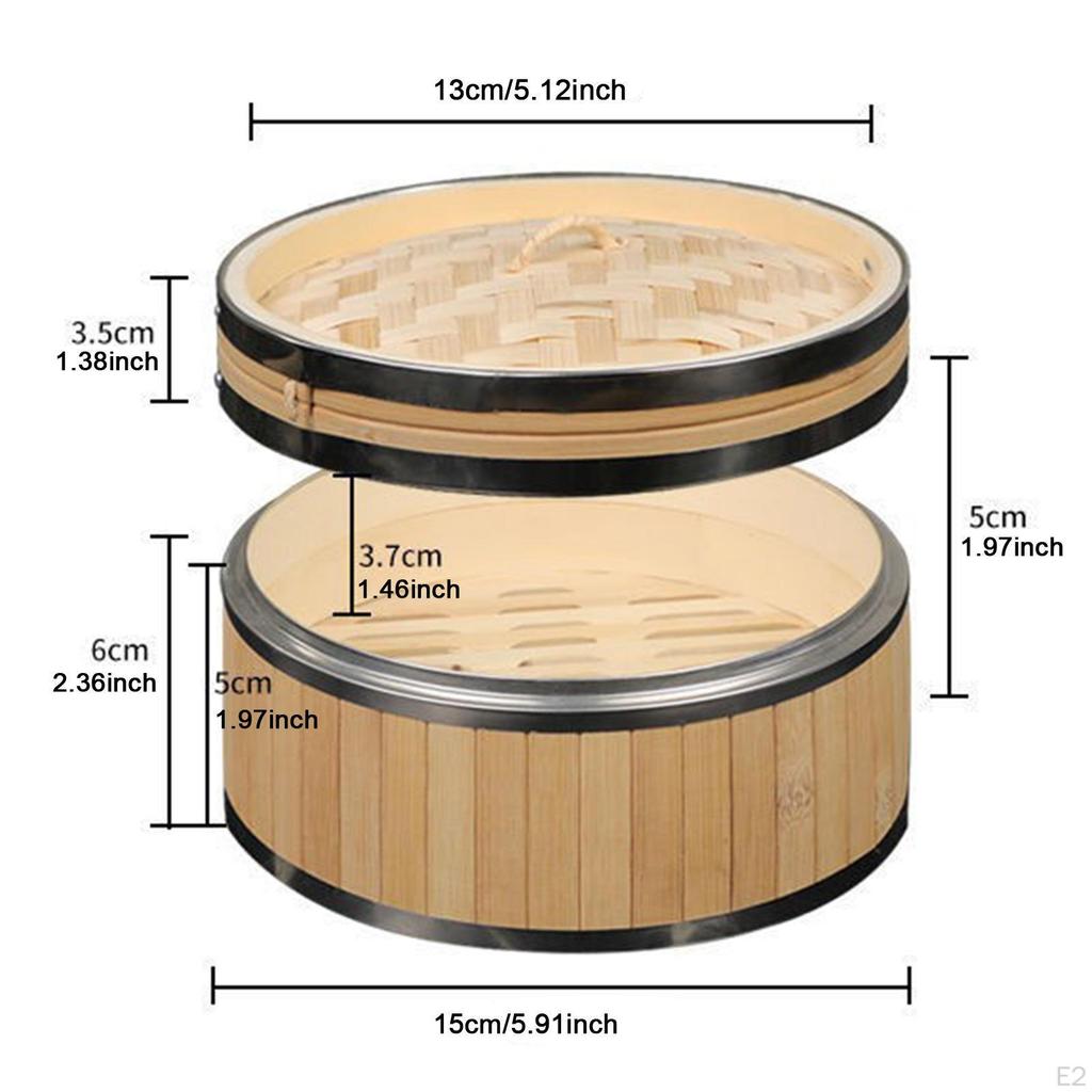 Бамбуковая корзина для пароварки Булочка для готовки на пару Главная Сумма и еда для овощей