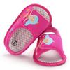 Дышащая противоскользящая летняя обувь для маленьких девочек, сандалии для малышей, обувь для первых ходунков на мягкой подошве