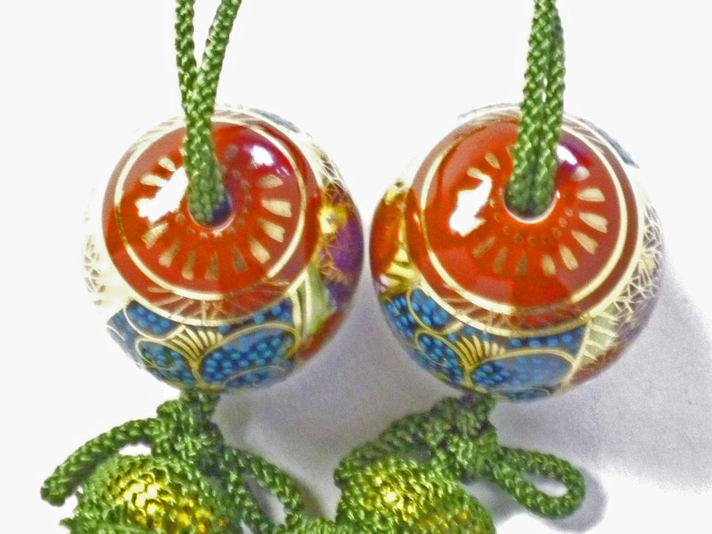 Kutani Blue Grain Kinkazume Heart [Fuzhen] &