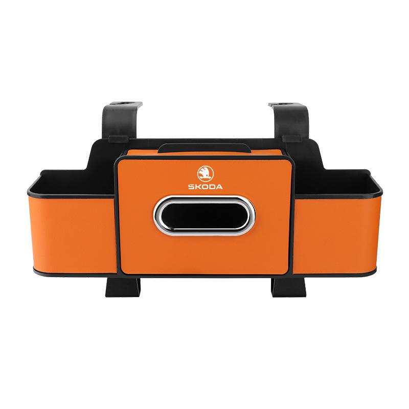 Skoda Rear Seat Storage & Cup Holder for Octavia, Superb, Rapid, Kamiq