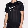 Nike Мужские спортивные футболки с коротким рукавом и логотипом, черные AQ6848-010