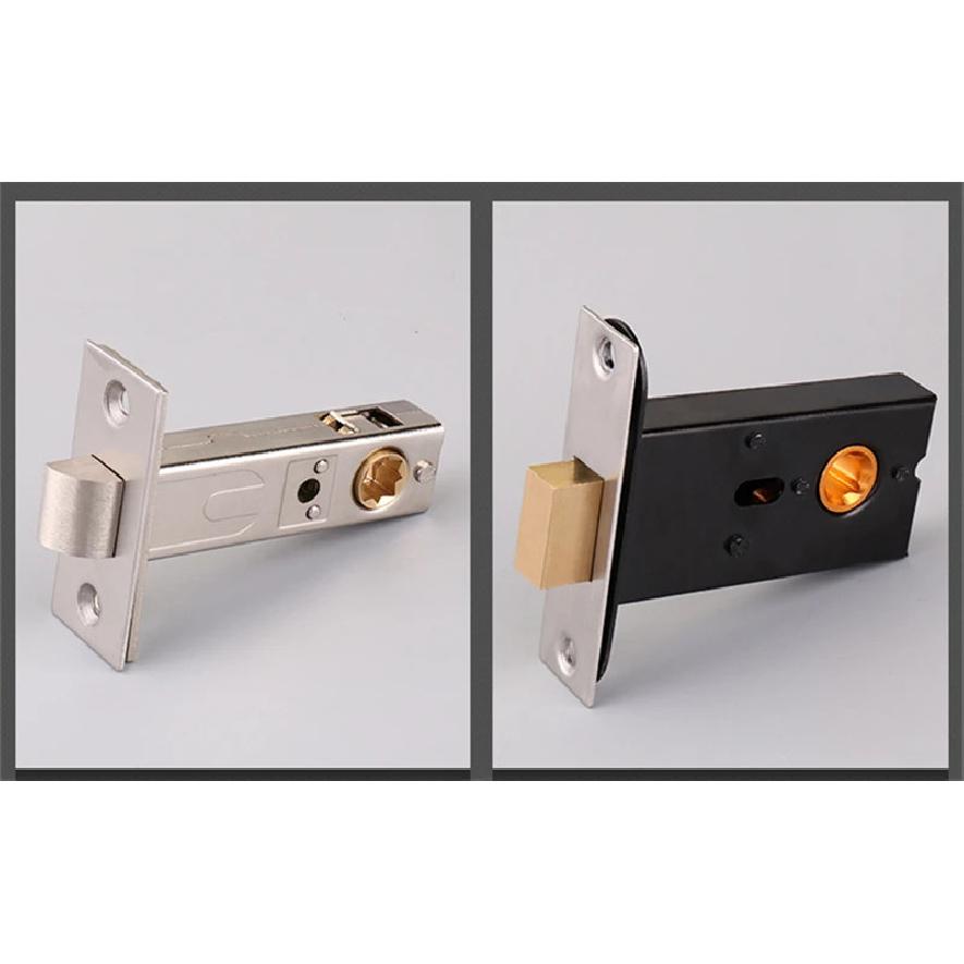 KK&FING Invisible door concealed lock single-sided double-sided pull ring concealed lock bedroom living room lock door lock