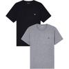 Emporio Armani Мужская спортивная футболка с коротким рукавом и круглым вырезом, двойная упаковка, топ EM000391-AF10776-MC028