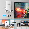 Wall Mount Space Saving Stand Holder Hook Gamepad Headset Bracket Stable Metal for PS5 Slim Game Console/Headset/Controller