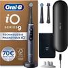 Brosse À Dents Électrique - ORAL-B - iO 9 - Noir - 7 Modes - Accessoires Inclus