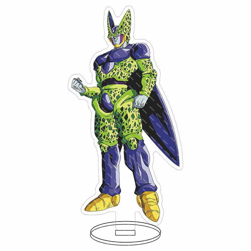 Аниме Dragon Ball Z Акриловая подставка Супер Сайян Сон Гоку Гохан Веджета Гогета Тракс Фриза Замасу Шенрон Пикколо Фигурка Игрушка Кукла