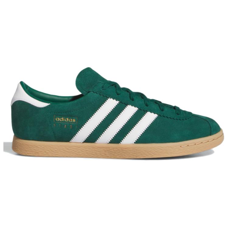 Adidas Stadt Collegiate Green Gum мужские кроссовки Cloud-White Gold-Metallic JI1883