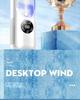 Rechargeable Mini Desktop Air Cooler & Portable USB Humidifying Fan