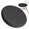 Round Chair Cushion Wavy Sponge Core Cushion with Removable Washable Cover Anti-Slip