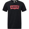 Мужская футболка Levis с принтом логотипа-букв, круглым вырезом, прямым кроем и короткими рукавами, Топы A9224-0001
