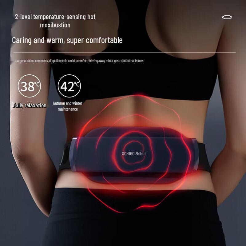 CHIGO Waist & Abdomen Pulse Massager CN plug (adapter included)