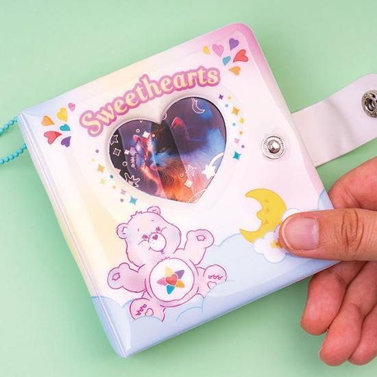 Карманная папка с 3 отверстиями Luca Lab Care Bear Heart — популярная фраза в Корее.