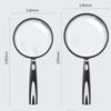High-Definition Handheld Magnifying Glass Reading Newspapers Book Page Magnifier Magnifier  Seniors