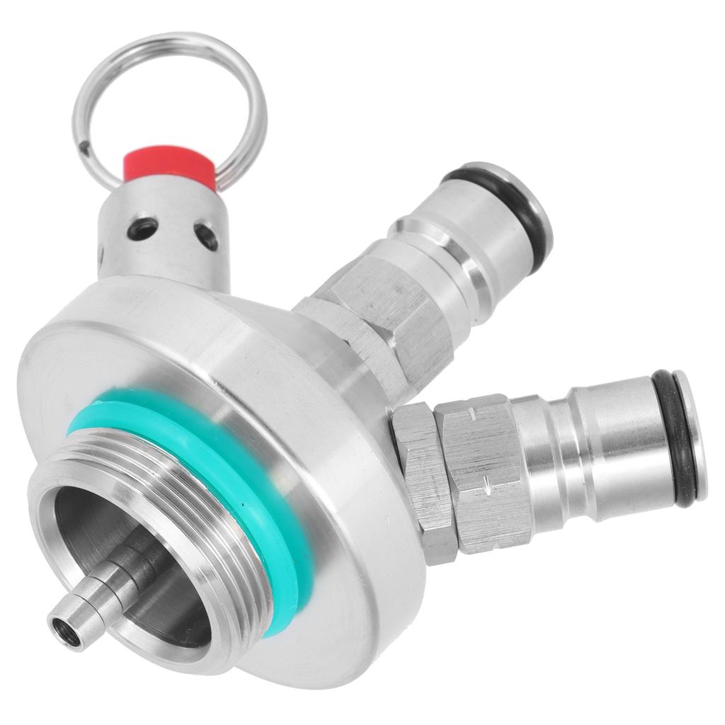 Кран для пивных бочонков 304 из нержавеющей стали, диспенсер для вина для бочек 5 л / 10 л, аксессуар для домашнего пивоварения