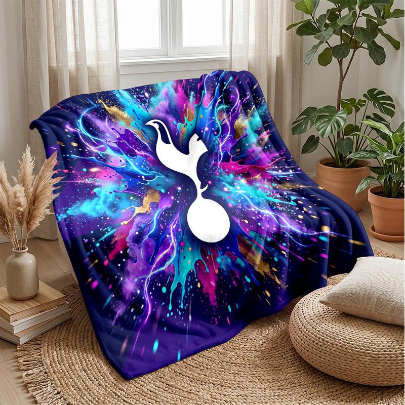 Tottenham Hotspur Theme blanket Soft Flannel Blanket Plush Throw Blanket Cozy Sofa Bed Blanket for Home Decor