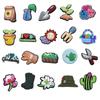 20Pcs Gardening Theme Series PVC Shoe Charms for Shoe Decorations Shoe Accessories