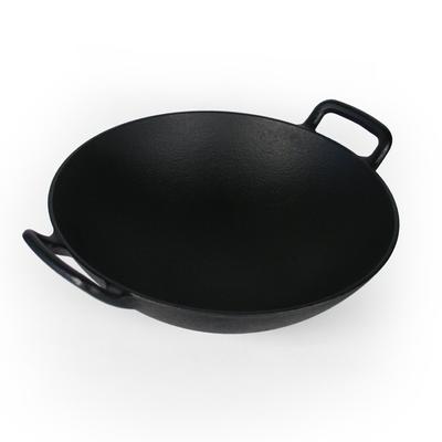 Сделано в Японии Nanbu Ironware 30 см совместимая с плитой прямая сковорода чугунная кастрюля "вок" огонь/IH/газ