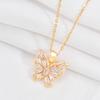 Butterfly Necklace Women'S Light Luxury Versatile Premium Temperament Zircon Pendant Accessories