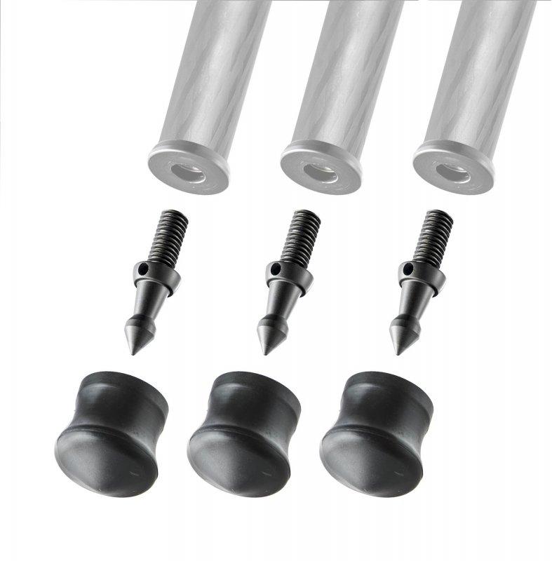 Gitzo GSF38S stopki z kolcem 38mm, 3szt.