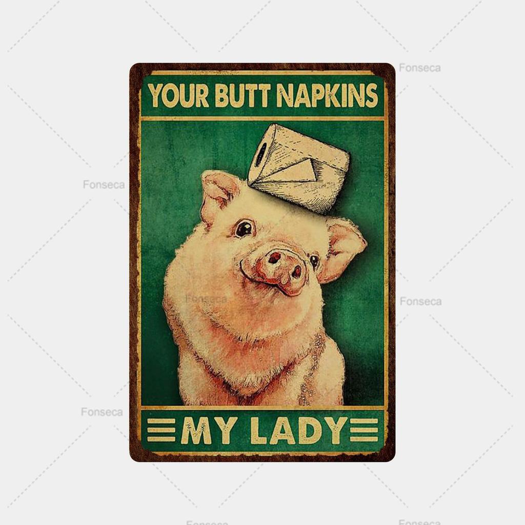 MY LORD LADY животные портретные знаки Винтаж Олово Металл Общественный Ретро Настенный Декор Сад Парк Дикая Пещера Металлический Плакат