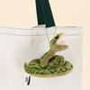 Carolata Plush Mascot Habu (Yanbaru Creaturewith Chain) Realistic Snake Keychain Doll Gift (Twice Tested)  Christmas Present