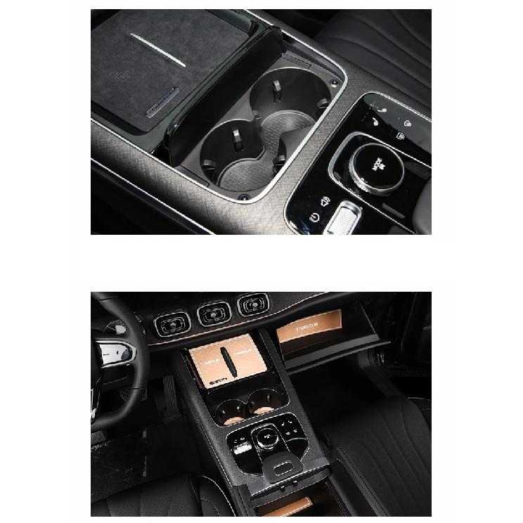 For JAECOO J8 2024 Car Styling Non-Slip Mat Door Groove Pad Rubber Gate Slot Cup Cushion Decoration Auto Accessories