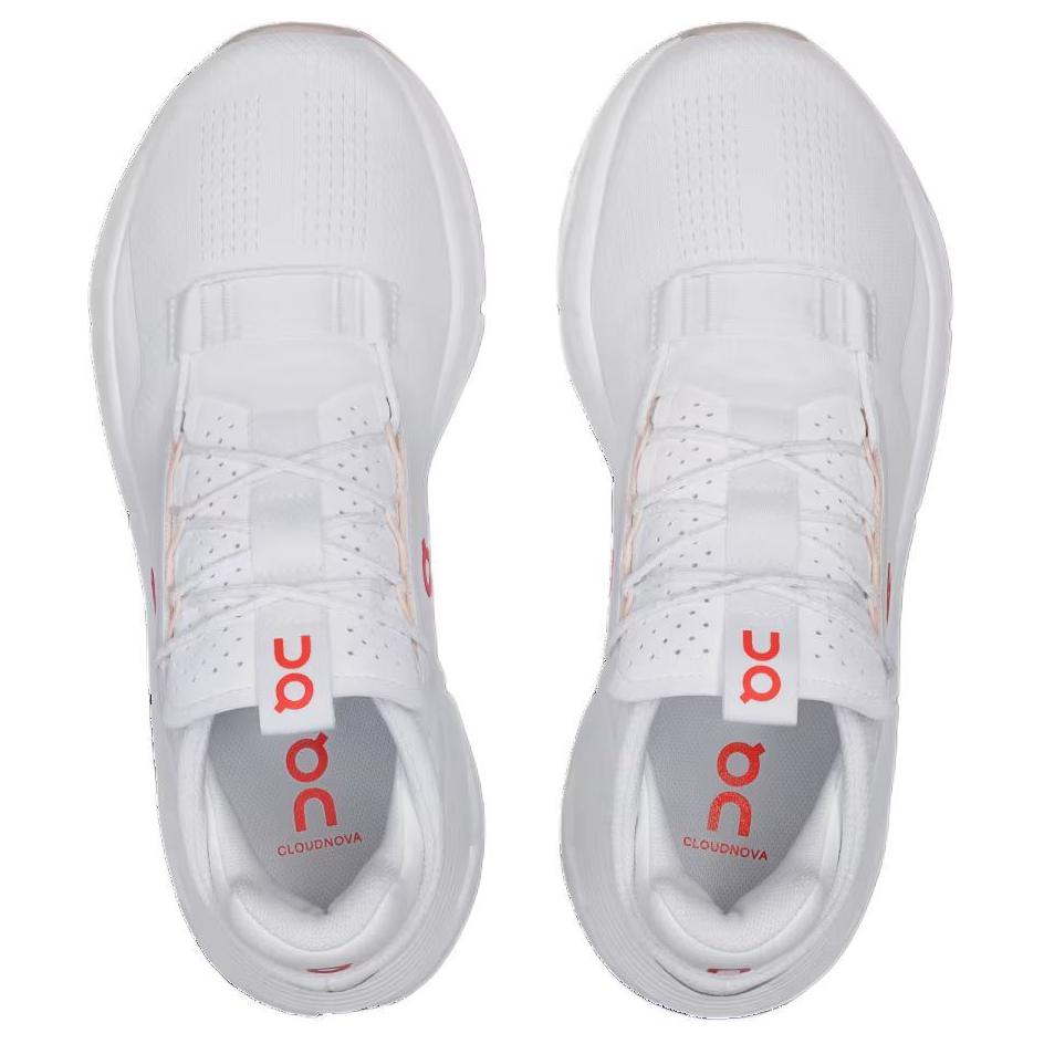 ON Cloudnova 2 White Flame Women Sneakers 3WE30220256