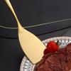 2pcs Set, 304 Stainless Steel Cooking Spatula, Cake Spatula, Japanese Teppanyaki Ladle, Multi-Purpose Frying Spatula, Serving Spoon