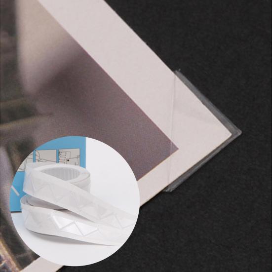 1 Box Albums DIY Protect Corner Novel Triangle Shape Scrapbooking Photo Sticker Frame Corners