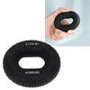 Кистевой эспандер Мягкий силикон Черный 70-80 фунтов Портативный Текстура шины Предплечье Пальцы Кольцо для упражнений