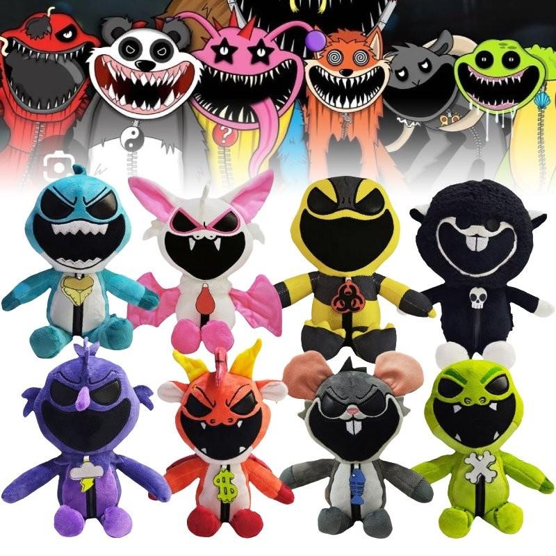 Кошмарные зверюшки Очаровательная плюшевая игрушка «Черная овечка» Мягкая и приятная на ощупь 25 см Фигурка животного