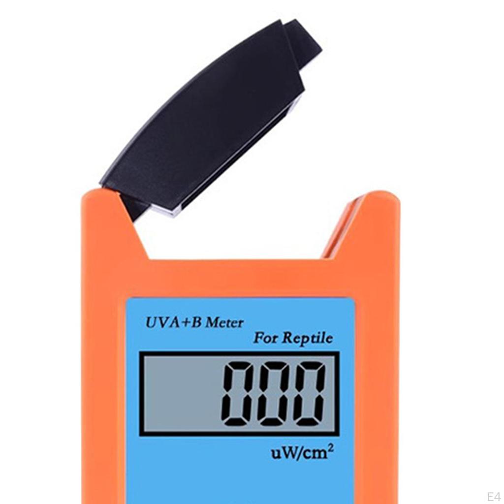 Измеритель индекса UVB для рептилий. Цифровой радиометр от 0 до 199,9 / см2. Тестер измерения UVA и освещенности.