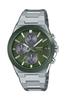 Мужские часы Casio Edifice EFS-S650YD-3AJF Зеленые Солнечные часы с Керамическим Безелем и Сапфировым Стеклом (Официальный японский продукт)