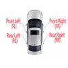 for Toyota Land Cruiser LC200 Rear Volume Knob Rear Air Conditioner Knob Volume Button