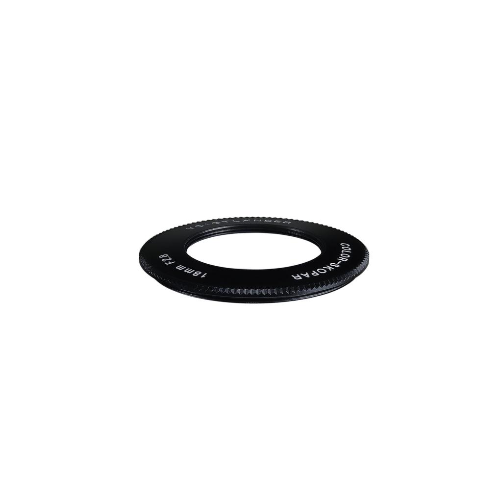 Voigtlander 18mm Асферический Черный Фикс-объектив для Fujifilm COLOR-SKOPAR F2.8 X-mount Широкоугольный X-mount (Сменный объектив)