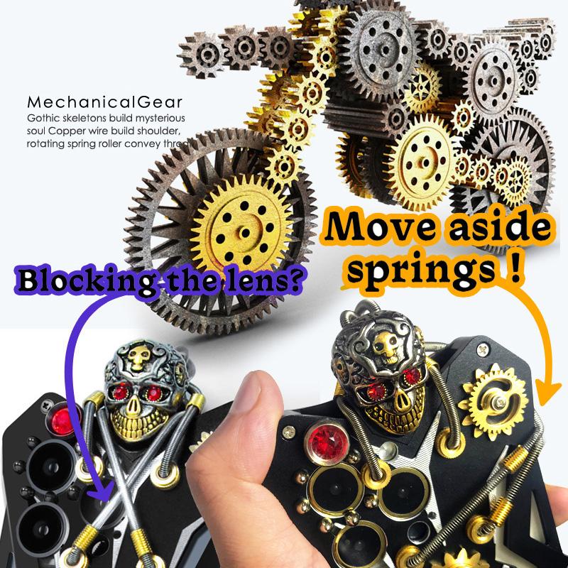 Чехол для мобильного телефона Samsung Galaxy S22 Ultra 5G, противоударный, из алюминиевого сплава, в готическом стиле