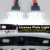 2Pcs LED License Plate Lights For Mazda 3 2014-2018 Mazda 6 GL GJ1 Atenza 2012- Car Rear Number Lamps Canbus GHK151270 A/B