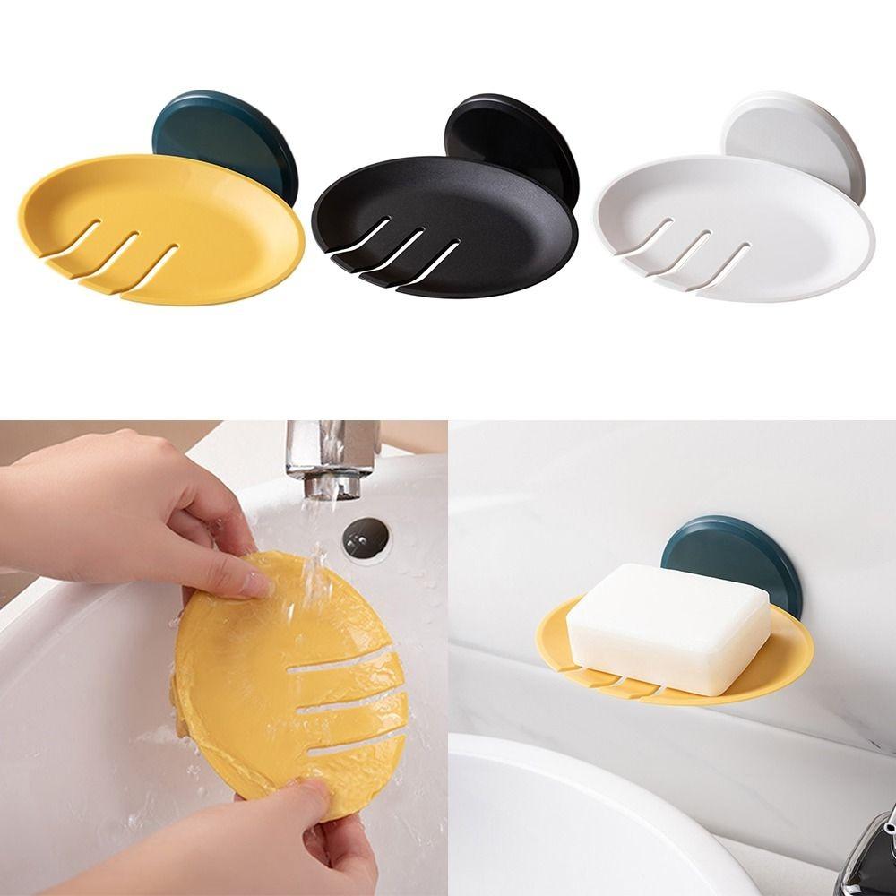 Коробка для мыла без перфорации, держатель для мыла на присоске, качественная мыльница для ванной комнаты