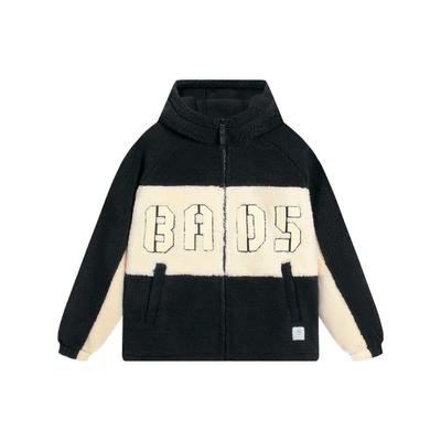 Anti Wu Series FW22 Лоскутная куртка с капюшоном на молнии с буквенным узором Мужская верхняя одежда Многоцветная AFDSA69-4