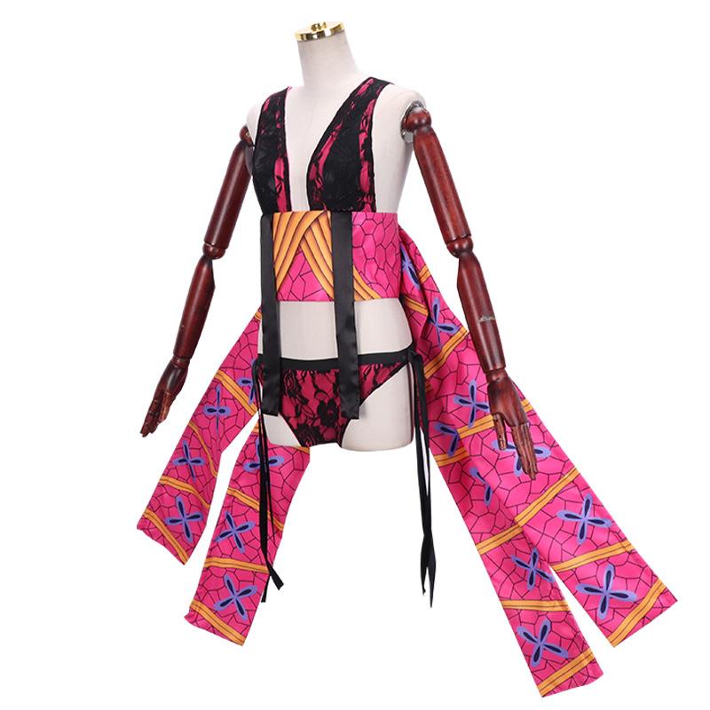 Сезон 2 аниме «Убийцы демонов Kimetsu No Yaiba Daki», костюм для косплея, головные уборы, сексуальная форма для девочек и женщин, одежда на Хэллоуин