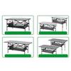 Camp table under storage bag folding pouch picnic portable basket hanging mesh camping gear organizer outdoor net bag.