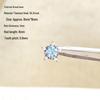 316L Titanium Steel Cartilage Earring with Blue Zircon
