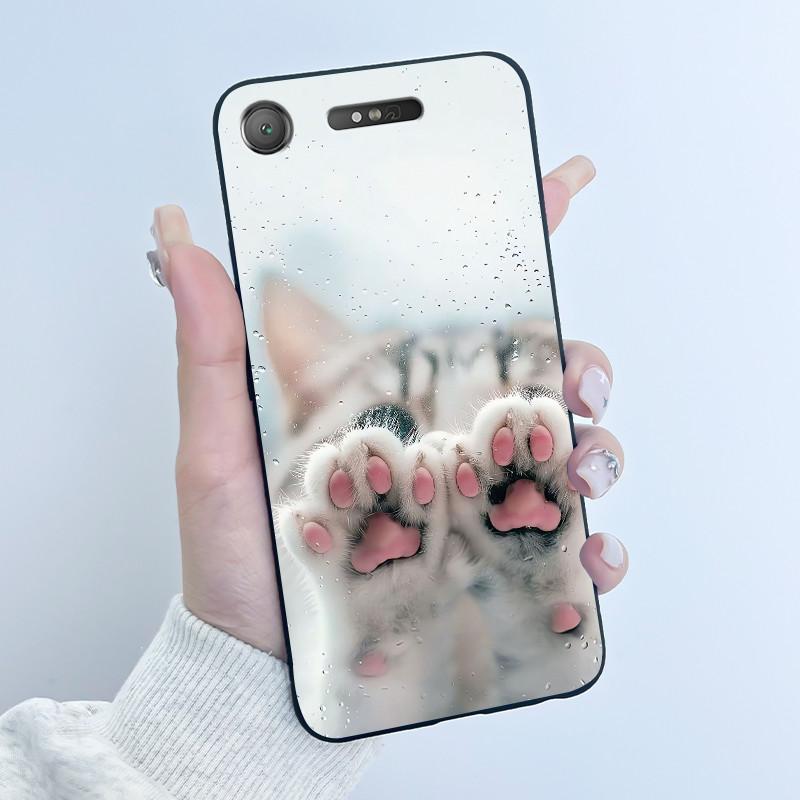 Чехол для Sony Xperia XZ1 G8341 G8342 SO-01K / XZ1 Compact G8441 G8442 SO-02K Эстетичный Роскошный Милый Крутой Мягкий Силиконовый Чехол для Телефона