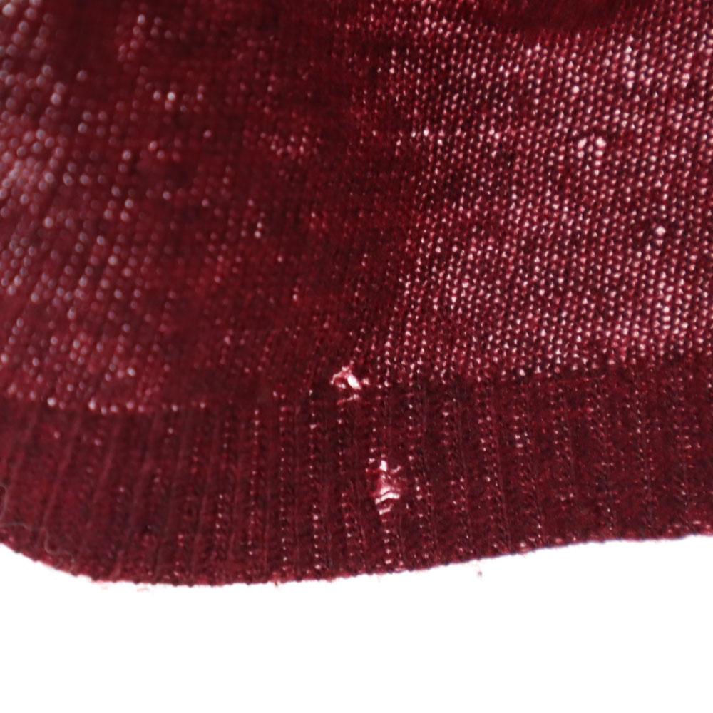 PEARLY GATES made in Italy golf Long sleeve V neck sweater 2 GOLF Knit Women Used