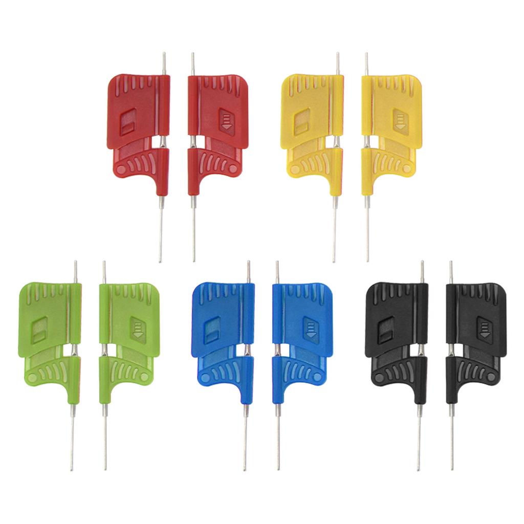 10 шт. Тестовый зажим Ультрамалый зажим для ножек микросхемы с резиновым кольцом Электронный компонент SDK08