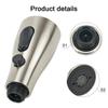 Plastic Water Tap Attachment 3 in 1 Spring Faucet Easy To Install Pull Out Faucet  Replacement Part
