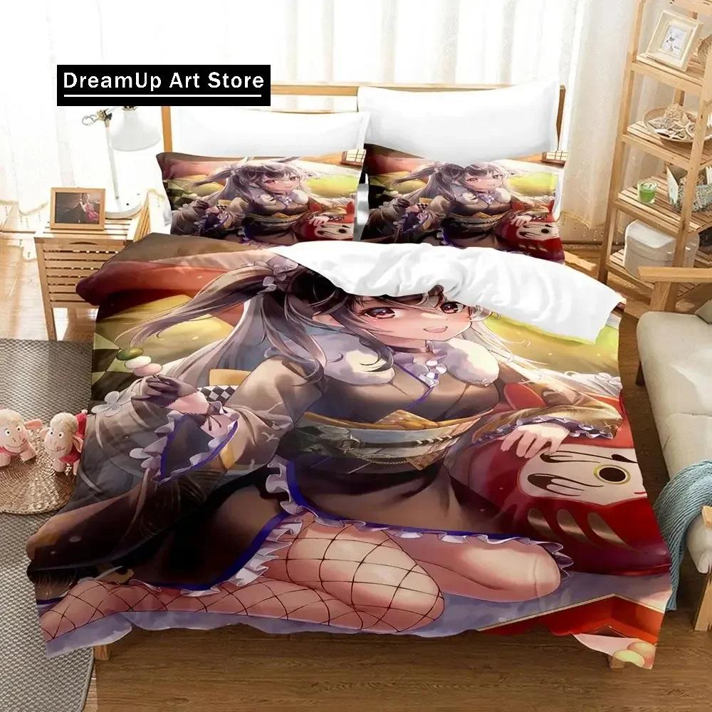 3D Echocalypse Bedding Set Single Twin Full Queen King Size Bed Set Aldult Kid Bedroom Duvetcover Sets Anime parure de lit Bed