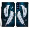 For Samsung Galaxy S26+ Case Pattern Printing Leather Flip Wallet Phone Cover with Lanyard