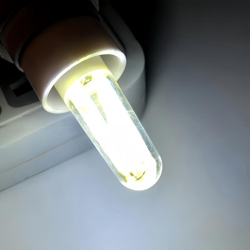 G9 светодиодная керамическая лампа с регулировкой яркости 230 В 220 В, 3 Вт, 6 Вт, 4 светодиодных нити накаливания, люстра COB заменяет галогенные прожекторы мощностью 30 Вт, 60 Вт