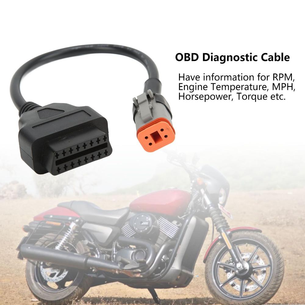Plug & Play Diagnostic Cable Adapter 12-24V Code Reader Convertor Maintenance Technician